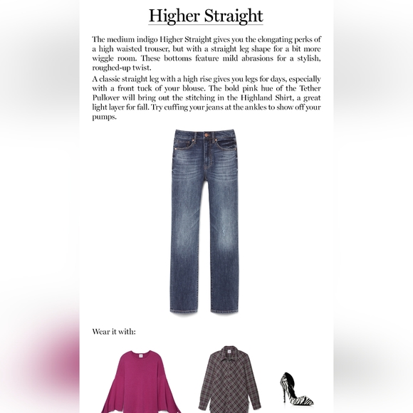 Cabi High Straight size 14 - Picture 2 of 3